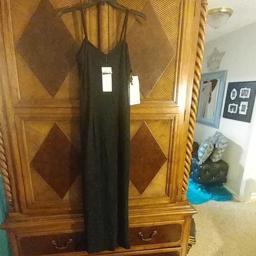 Formal Black Beaded Dress